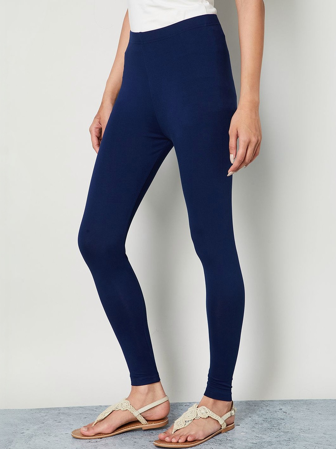 Melange by Lifestyle Women Solid Ankle Length Leggings