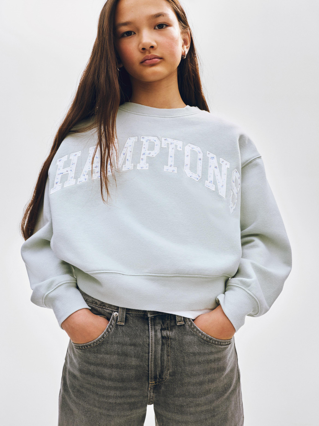 H&M Motif-Detail Sweatshirt