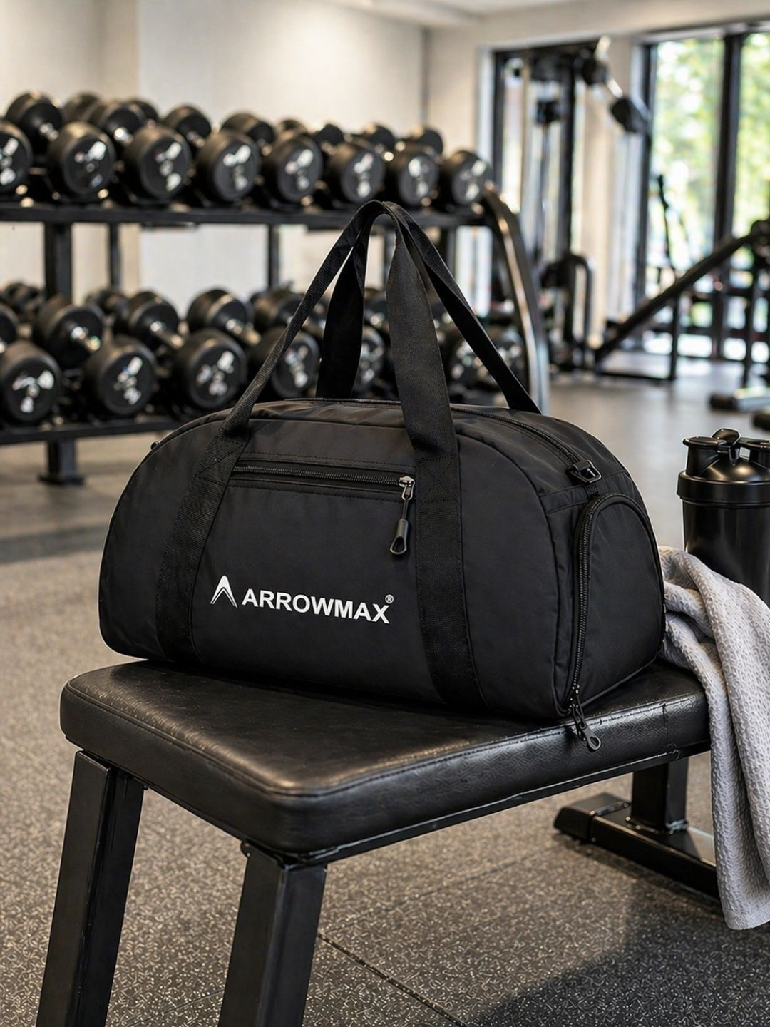 ARROWMAX Large Sports or Gym Duffel Bag