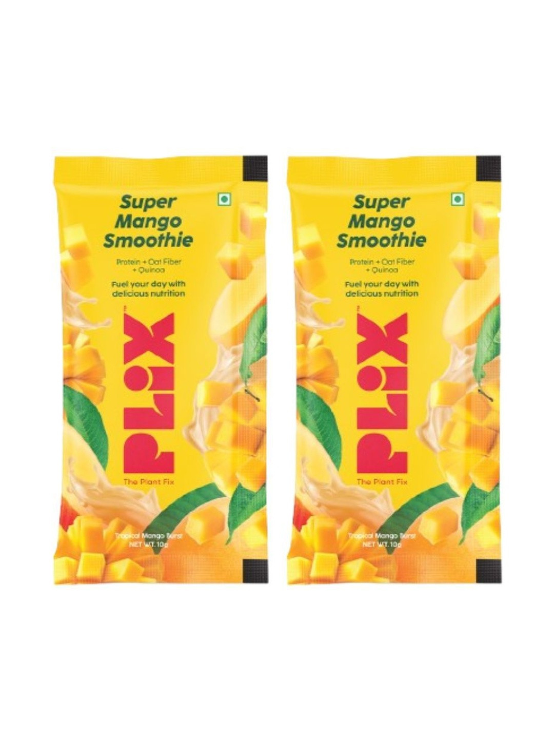 PLIX THE PLANT FIX Set Of 2 Super Mango Smoothie Sachets- 10 g Each
