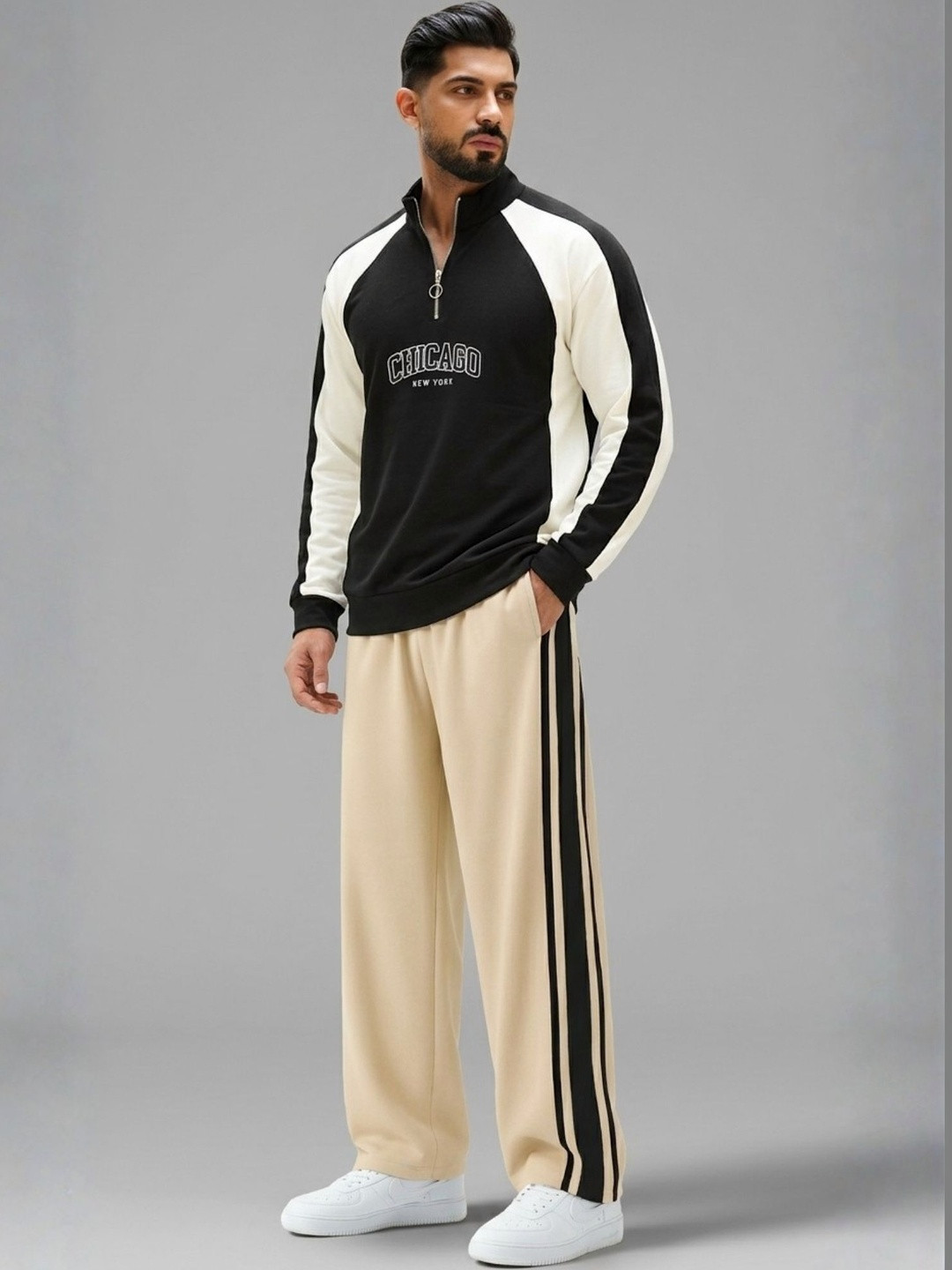 Maniac Cotton T-shirt with Joggers