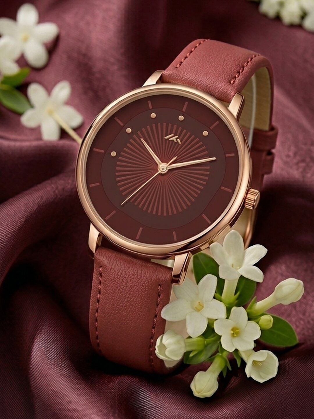 Praizy Times Women Dial & Straps Analogue Watch MT-574-MAROON