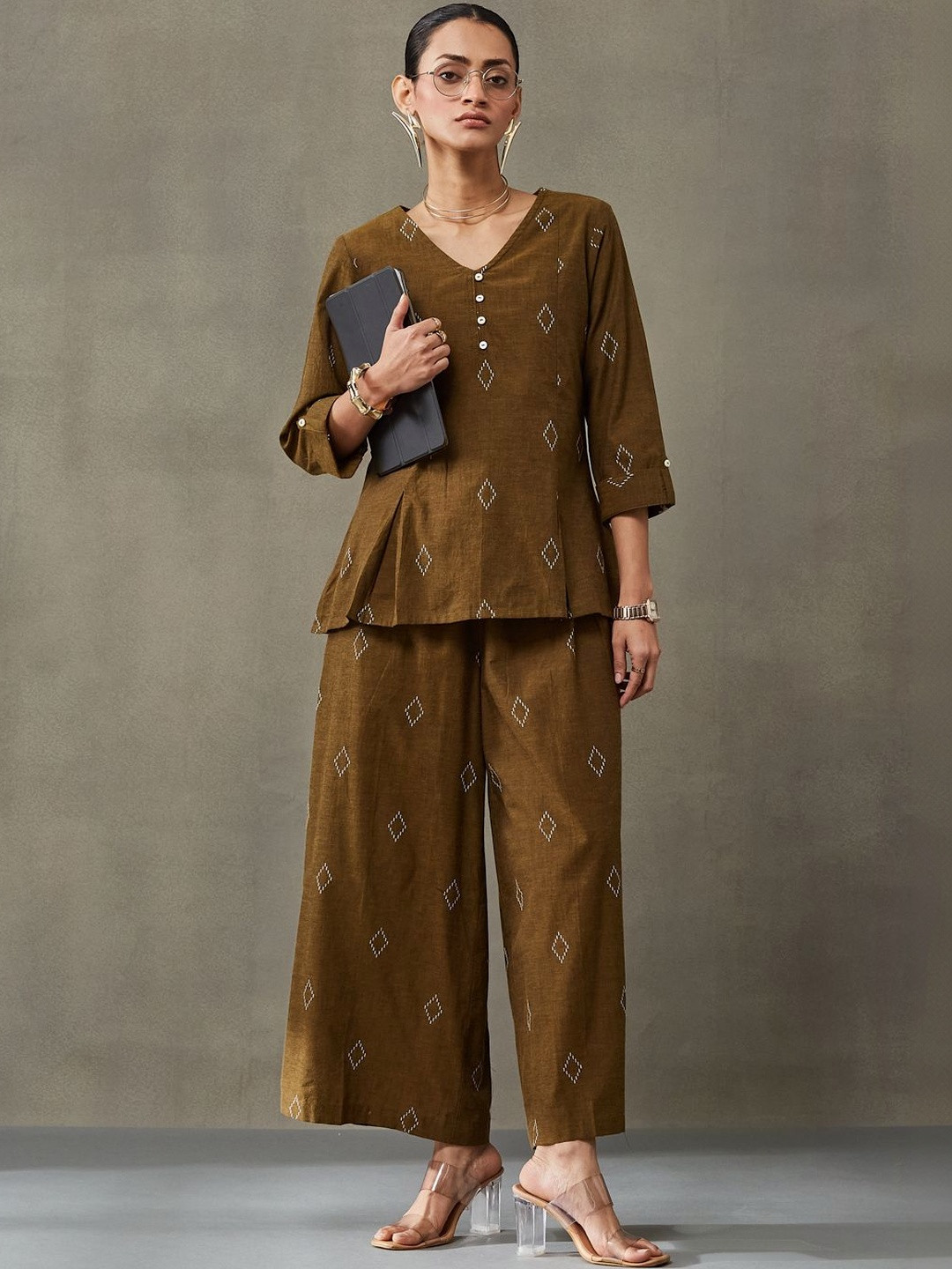 Navibhu Daily Wear Printed Cotton Cotton Tunic