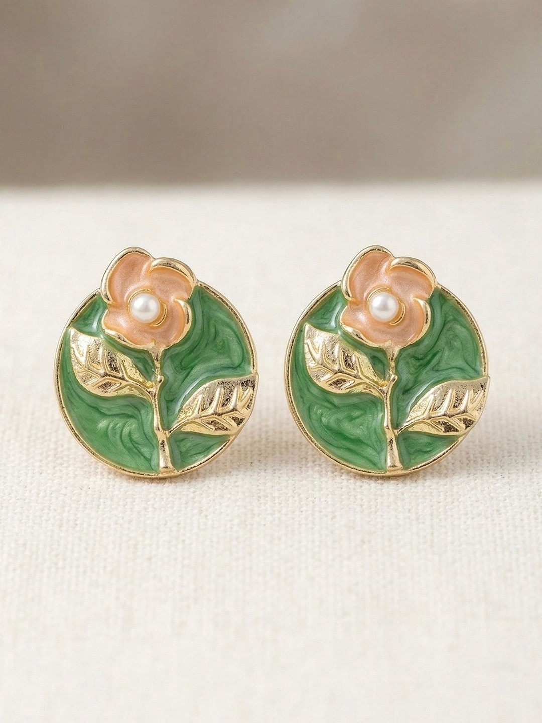 jueri Floral Studs Earrings