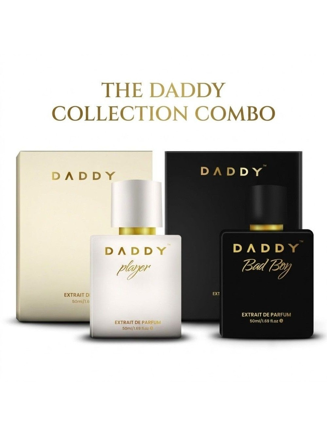 Daddy Men Set Of 2 Player & Bad Boy Long Lasting Extrait Pack of 2 - Image 1