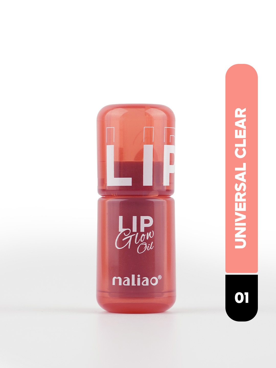 Maliao Gloss Drop Lip Oil Enriched With Sunflower Seed Oil- 3.8 ml - Universal Clear -01