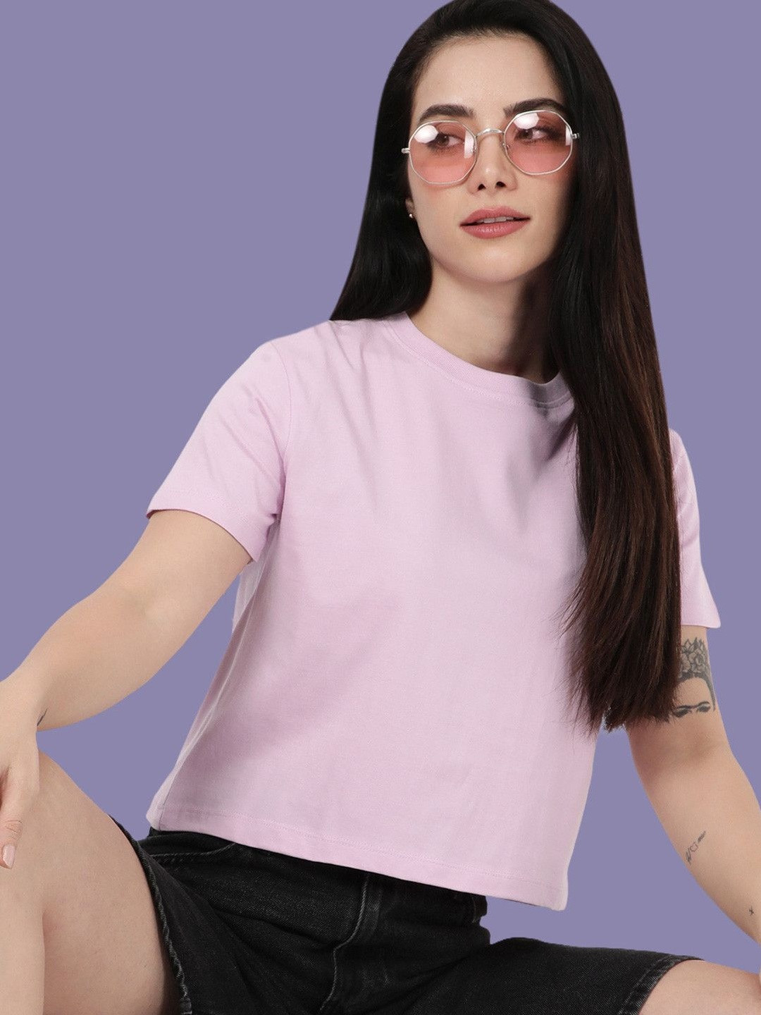 Esplendido Women Barbie Monochrome T-shirt