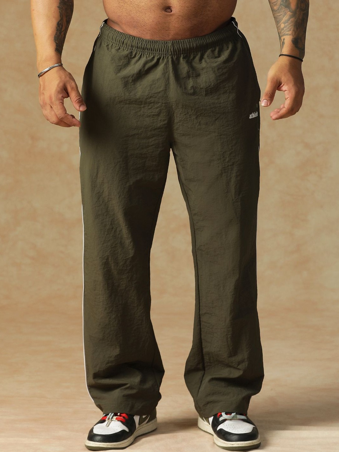 ATHLISIS Men Relaxed Fit Training Track Pants