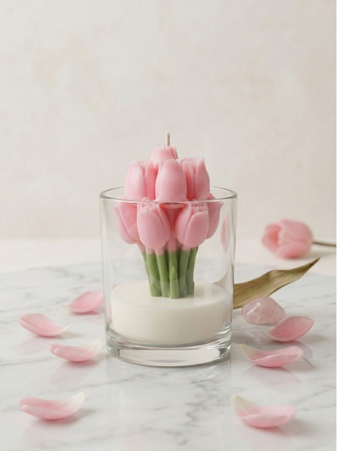 SERAAF Pink 1 pieces Jar Candle