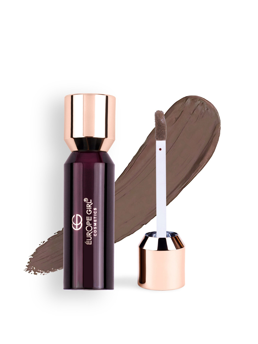 EUROPE GIRL Velvet Matte Waterproof Liquid Lipstick - 3.5 g - Dark Chocolate 11