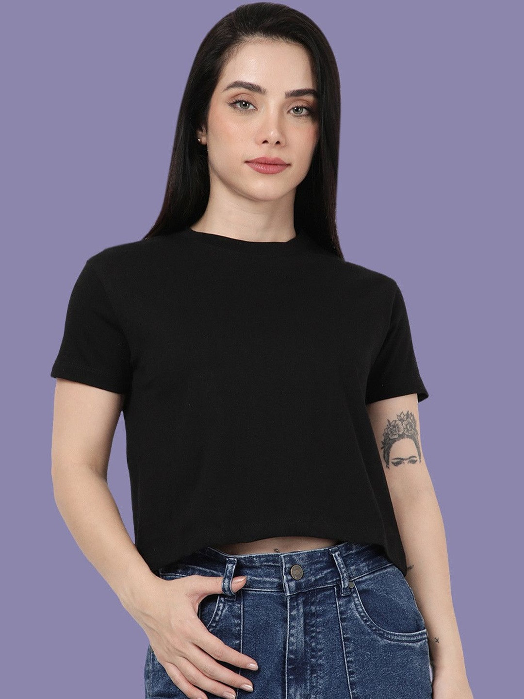 Esplendido Women Barbie Monochrome T-shirt