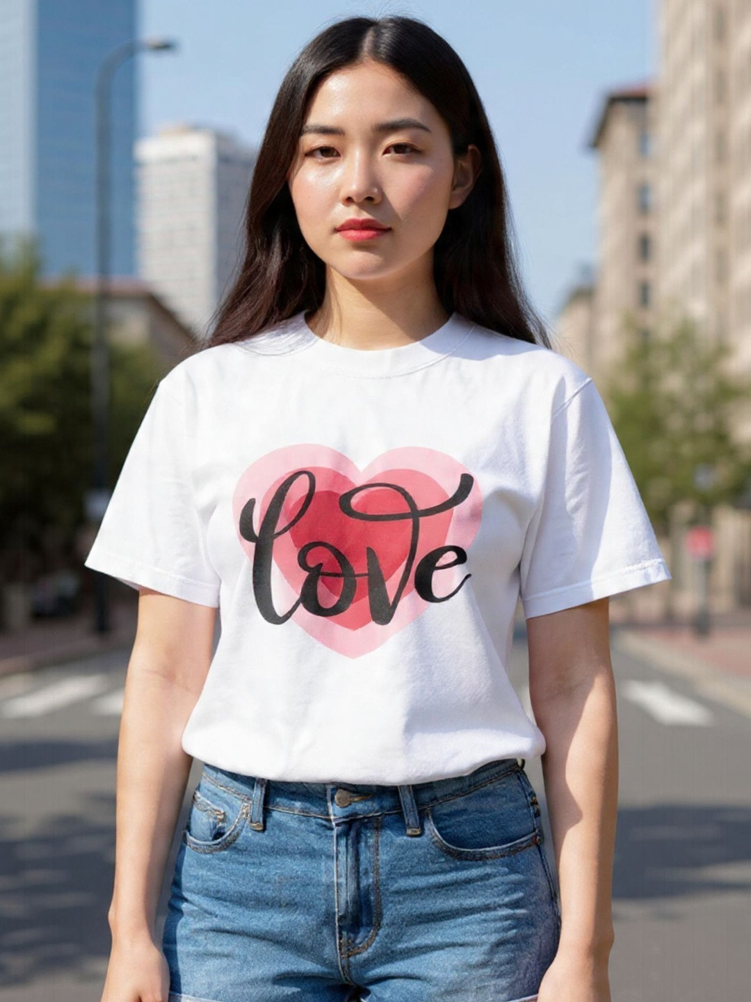 SNUG24 Women Printed T-shirt