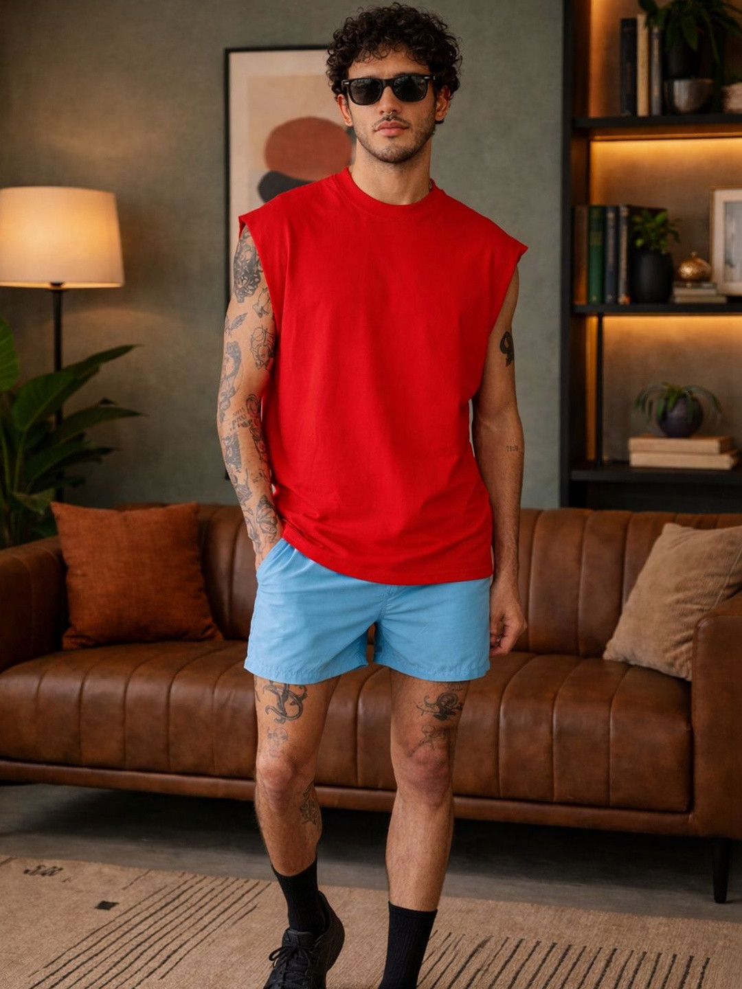 BDSQUARE Cotton Gym Vest