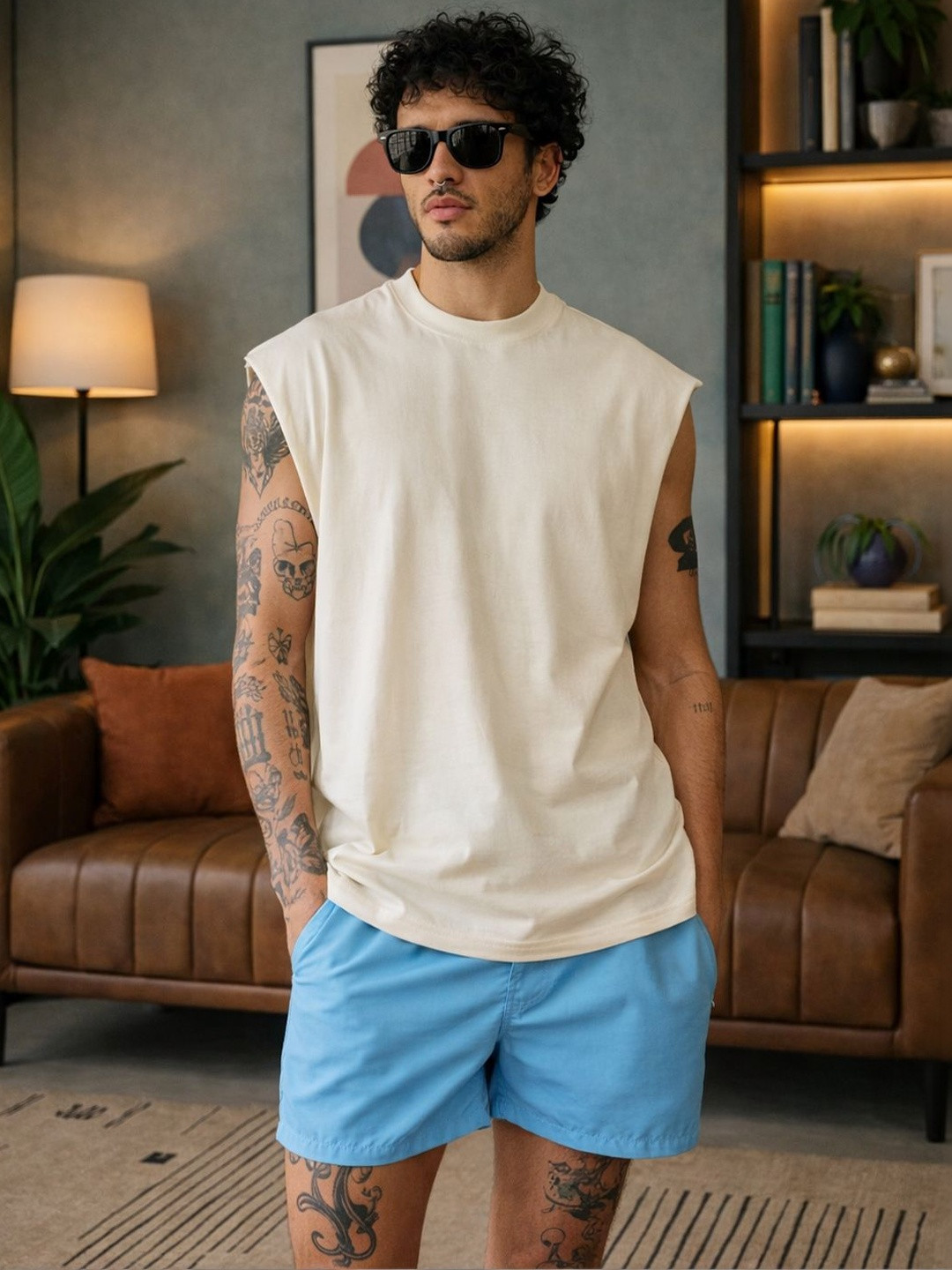 BDSQUARE Cotton Gym Vest