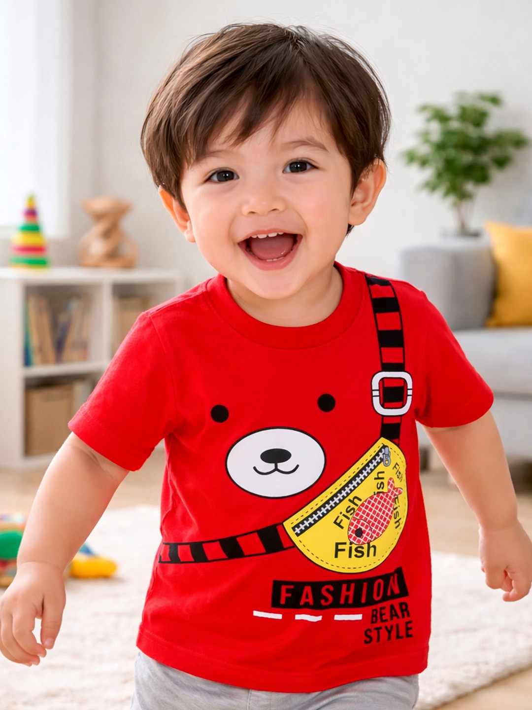 BabyZone Unisex Kids Cotton Tshirts