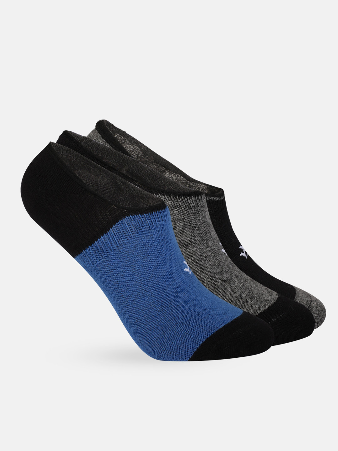 WROGN Men Set of 3 Shoe Liner Socks