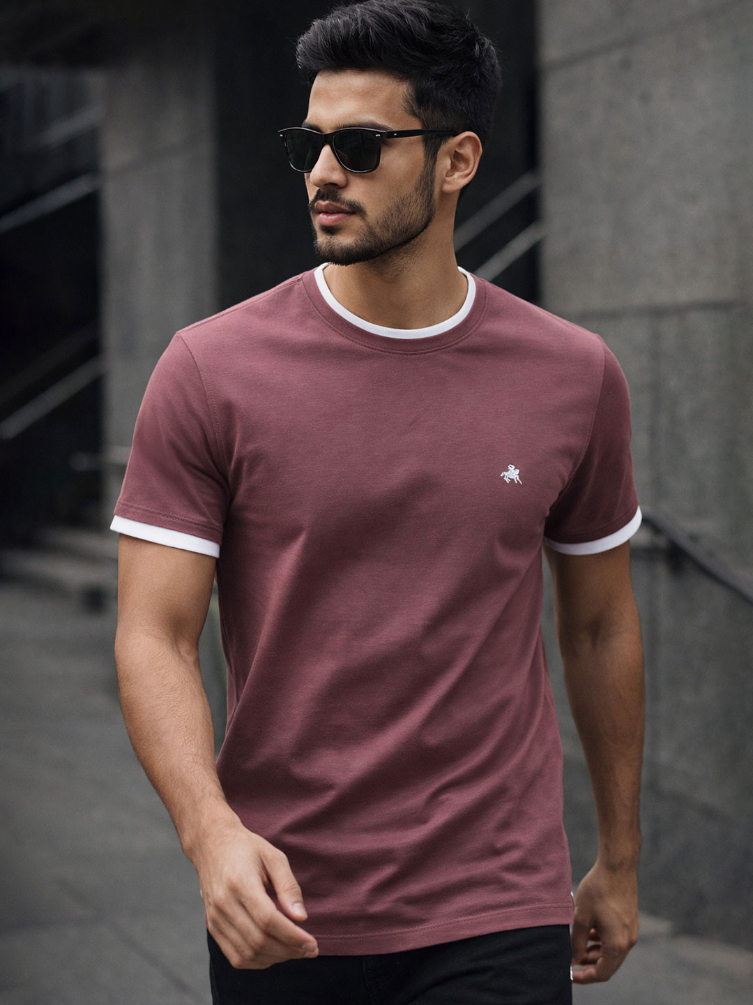 Parcel Yard Mens Round Neck Tshirts