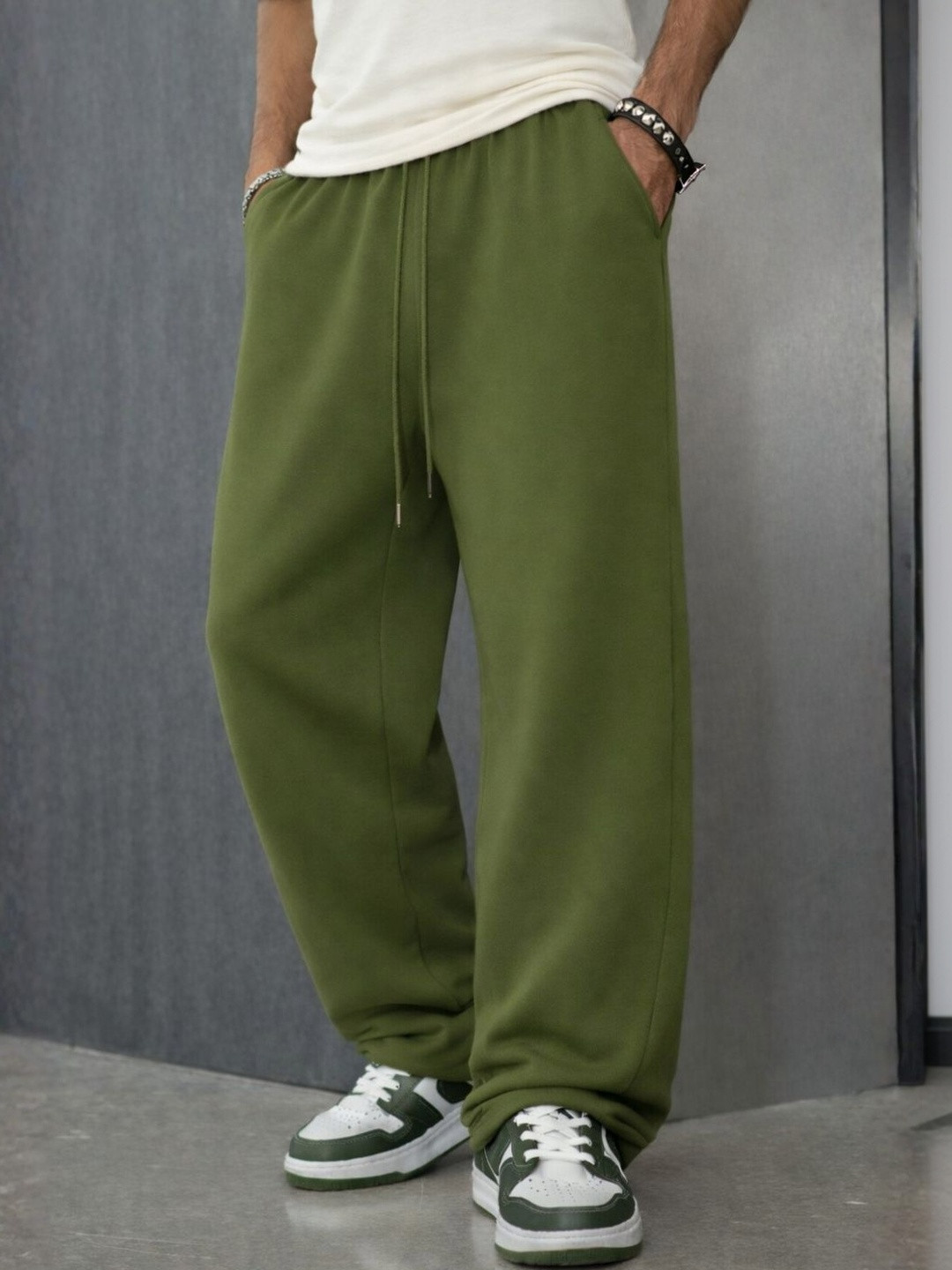 ROCKWELL Men Baggy Track Pants