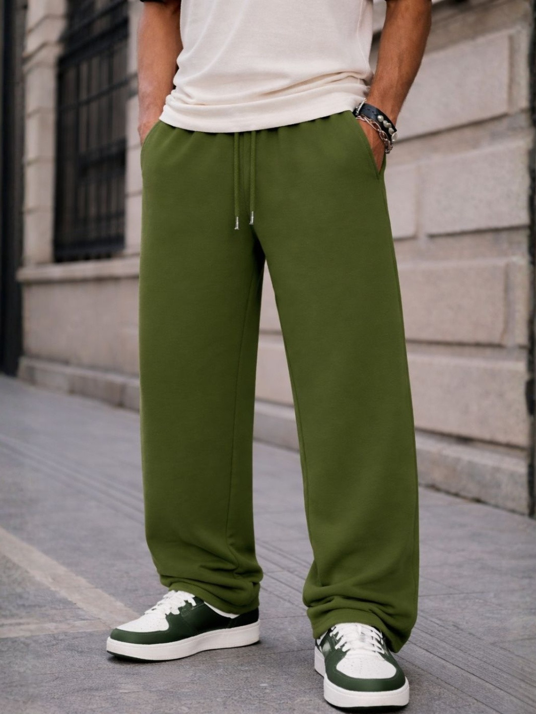 ROCKWELL Men Baggy Track Pants