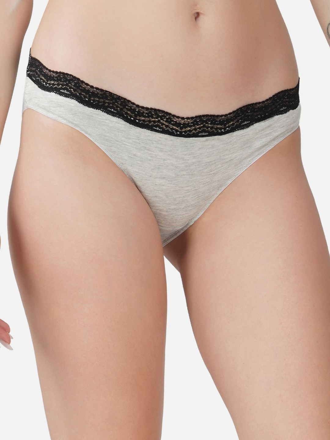 HERE&NOW Women Anti Microbial Seamless Cotton Bikini