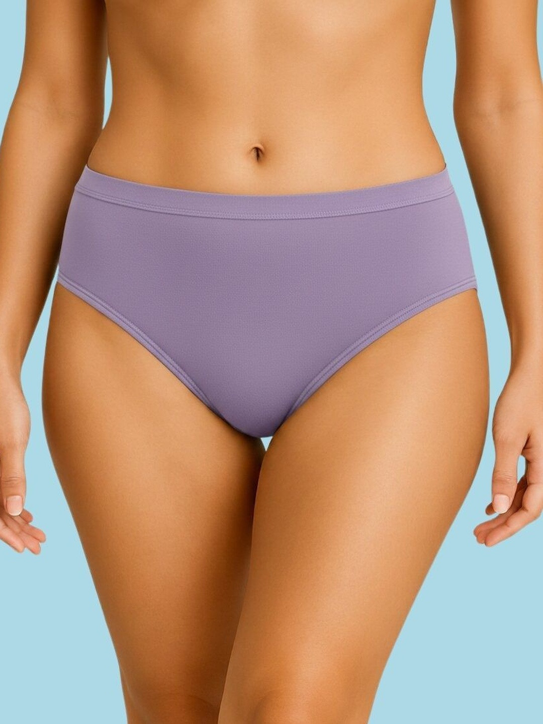 HERE&NOW Women Pack of 2 Cotton Hipster Briefs