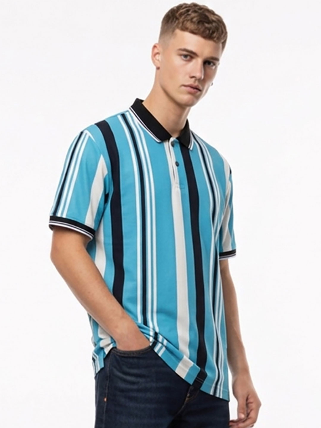 STEVE STATUS Men's Polo Tshirts