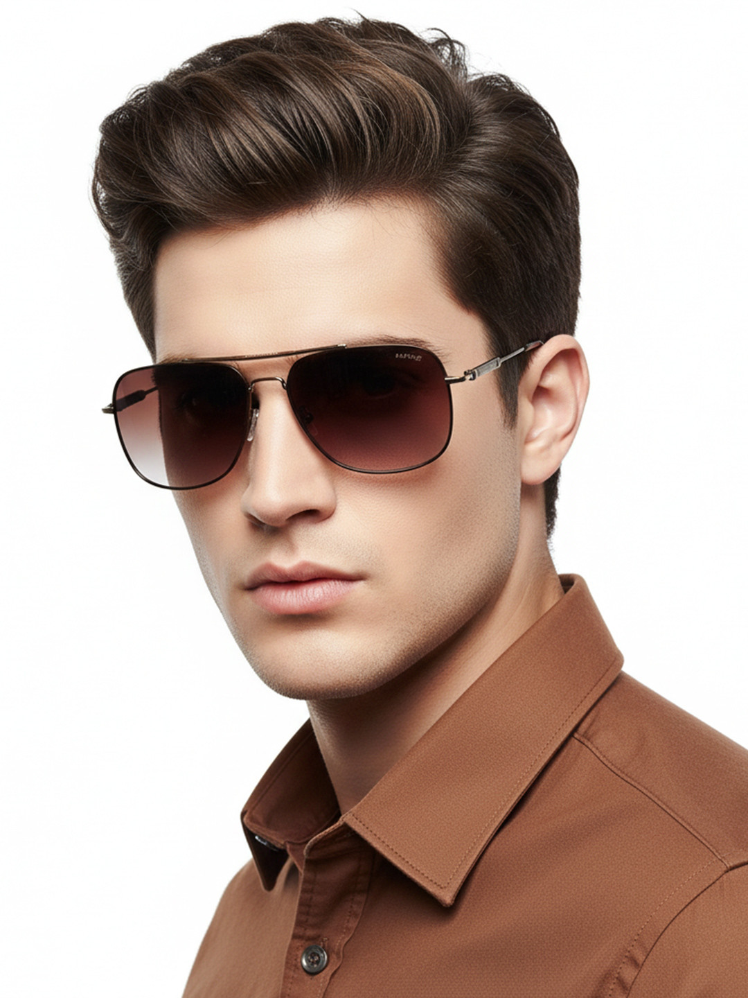 HASHTAG EYEWEAR Unisex Aviator Sunglasses UV Protected Lens SGHT54_01_C4