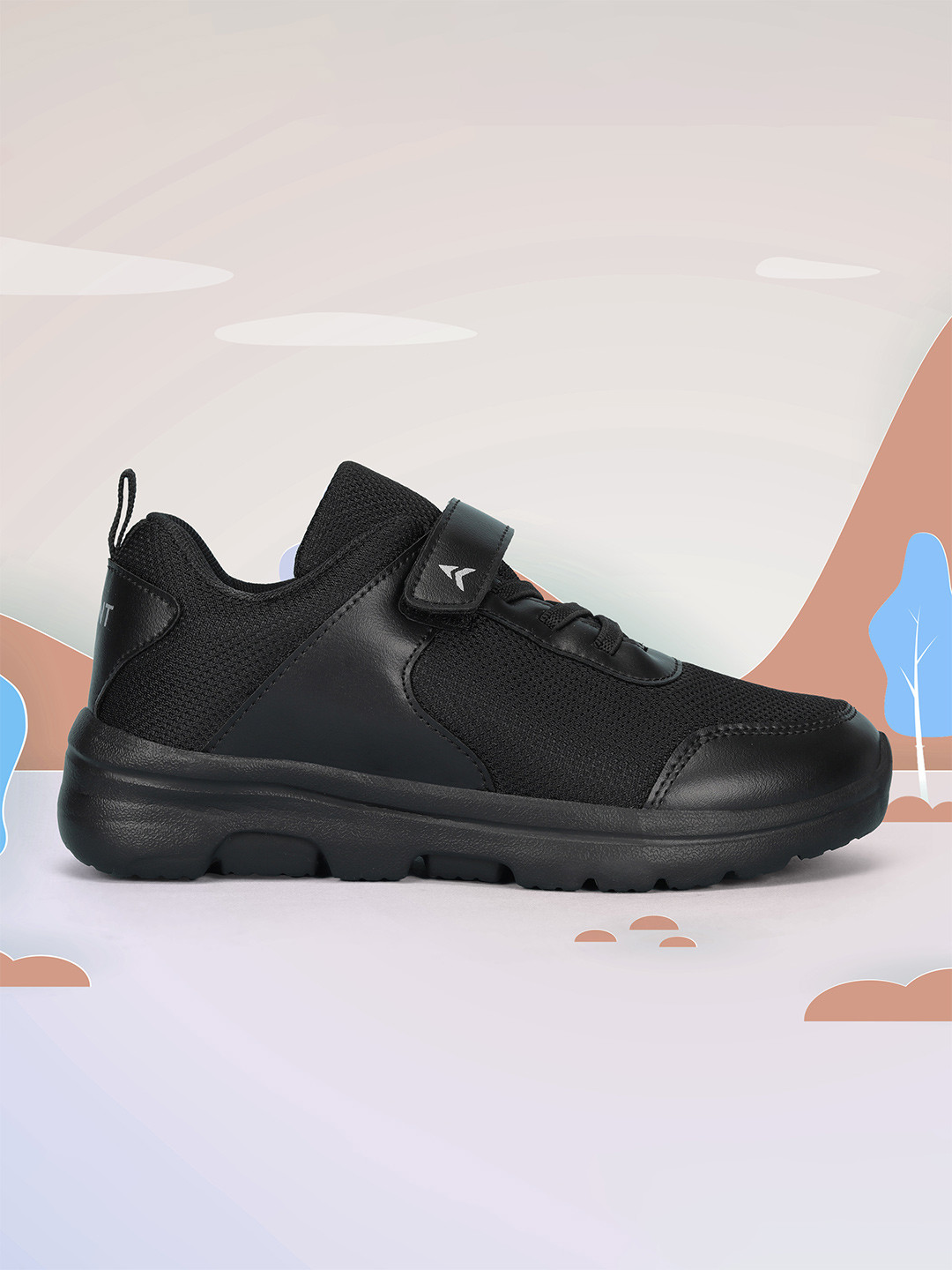 AVANT Kid Unisex PlayDash School Shoes - Black
