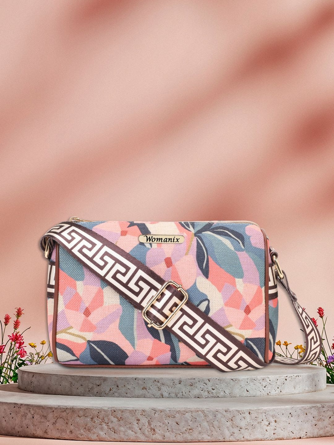 Womanix Printed Sling Bag
