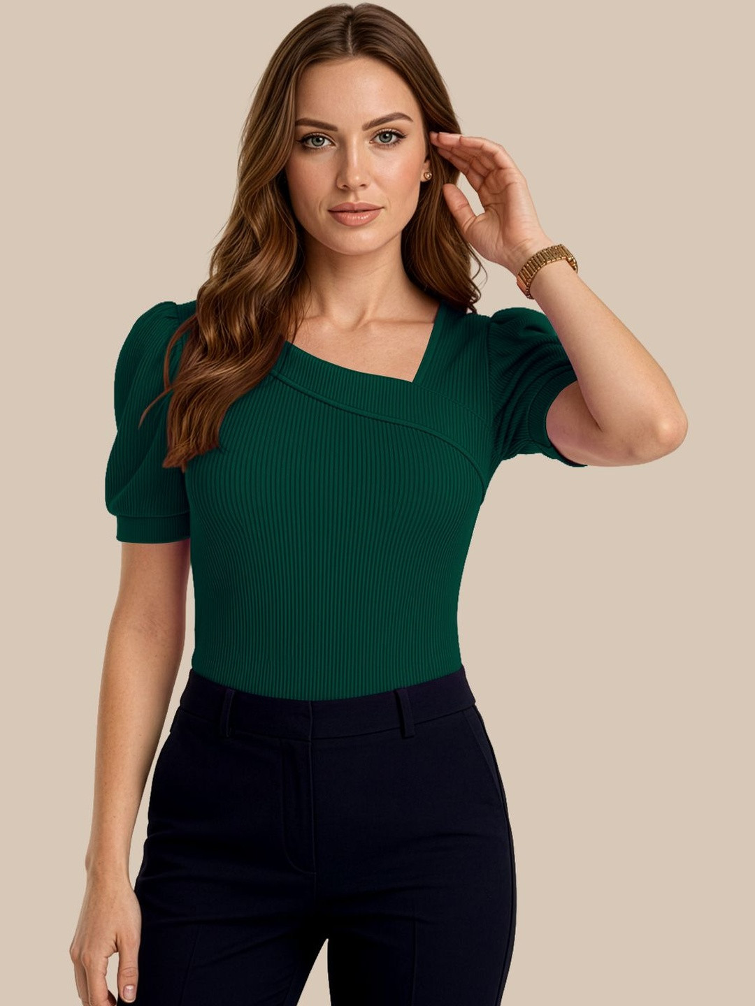Navyankaa Bishop Sleeves Top