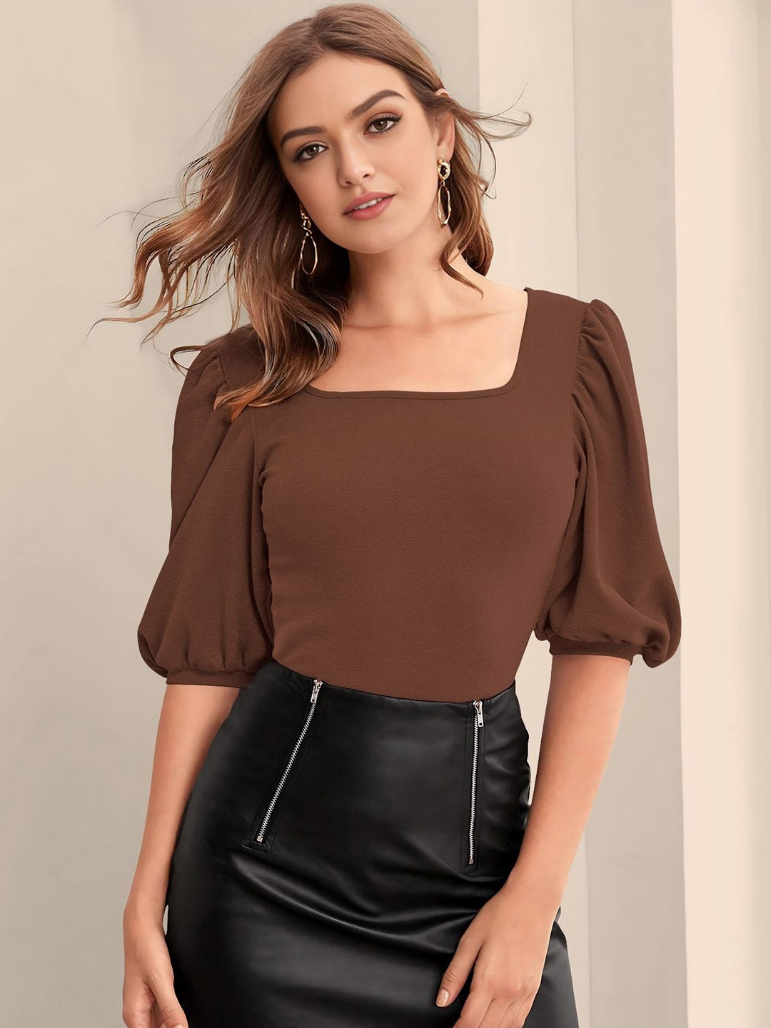 Maheshvi Puff Sleeve Top