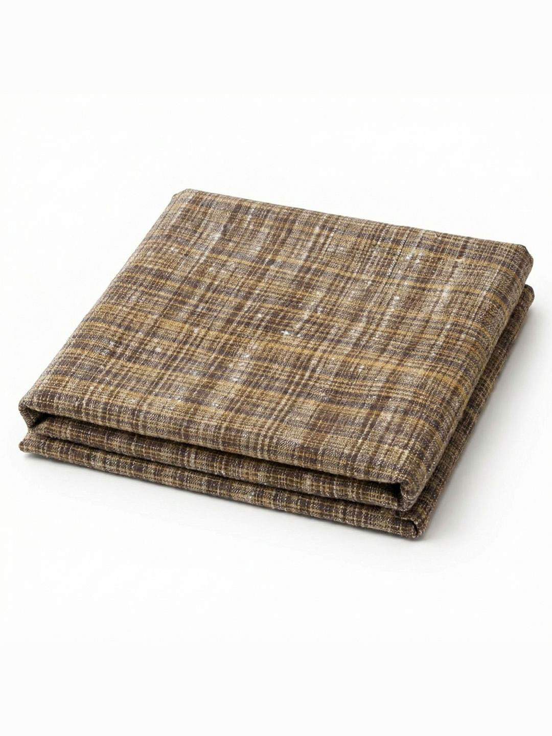 KHADARVAS Men Khadi Cotton Unstitched Shirt Fabric