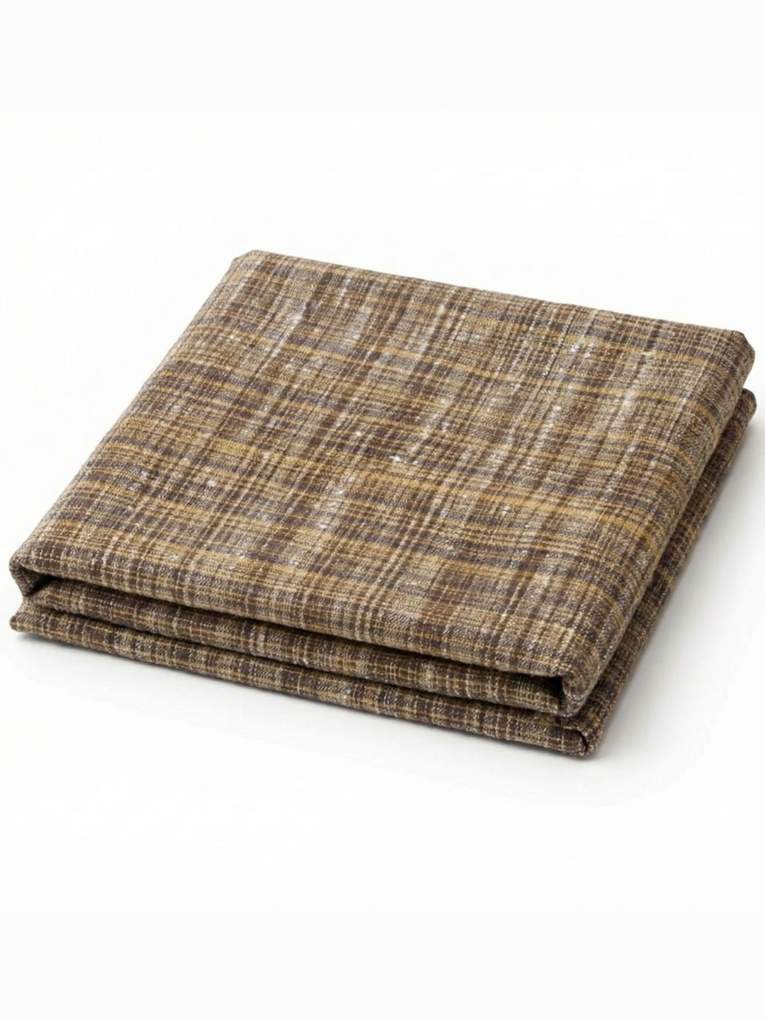 KHADDARVAS Men Khadi Cotton 2.5 Meter Unstitched Shirt Fabric