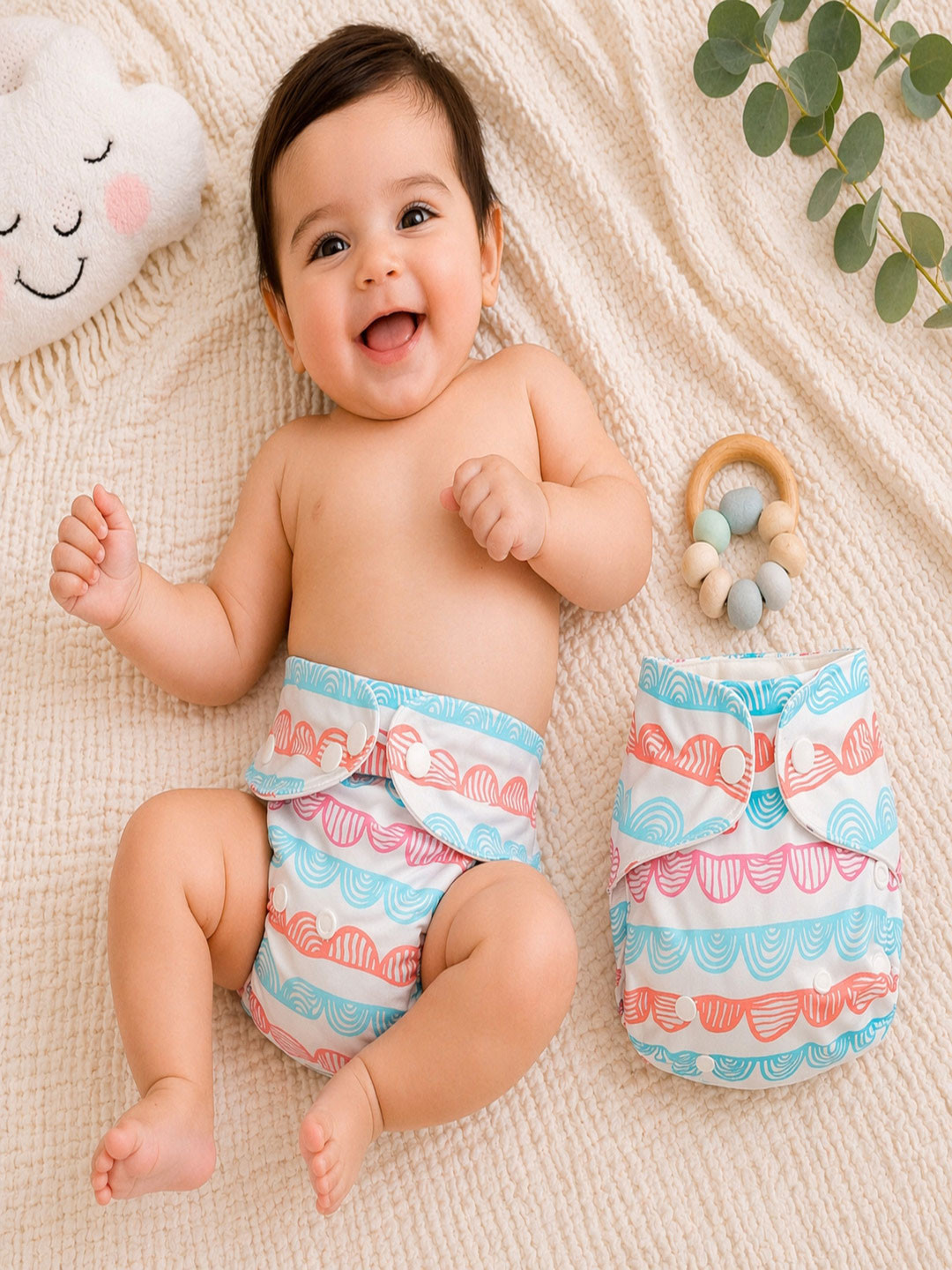 MeeMee Reusable Baby Cloth Diaper