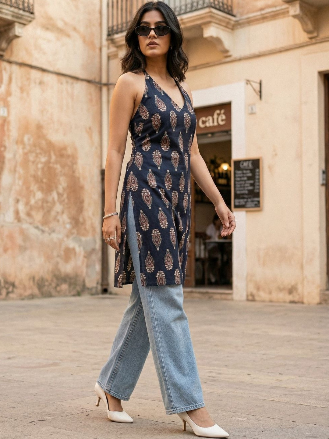 AADVIKA Women Floral Printed Kurta
