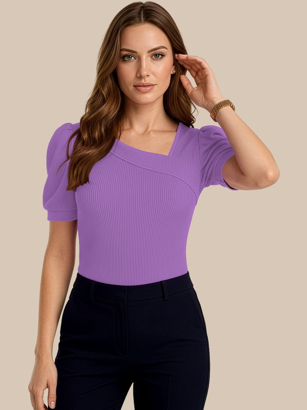 Navyankaa Bishop Sleeves Top