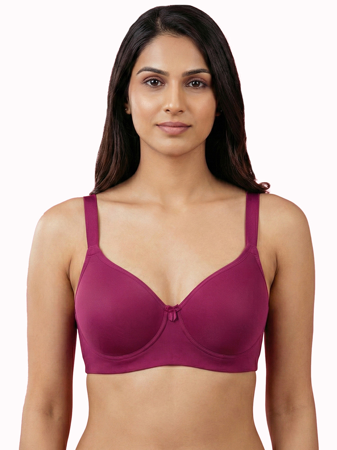 Invisi-Soft Cotton Padded Non-wired Full Coverage Everyday Bonded Bra