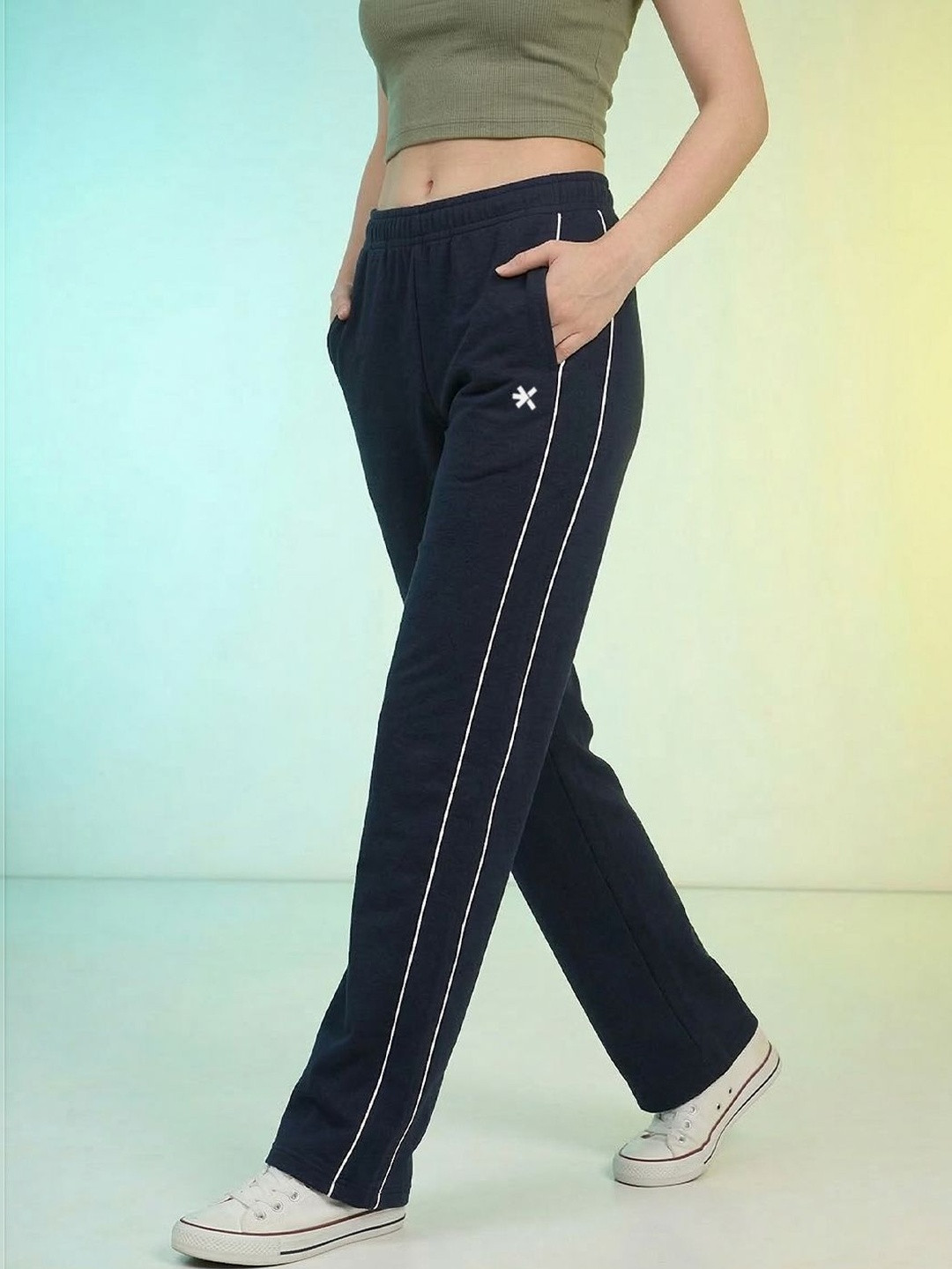 HRX by Hrithik Roshan Women Regular Fit Rapid-Dry Training Track Pants