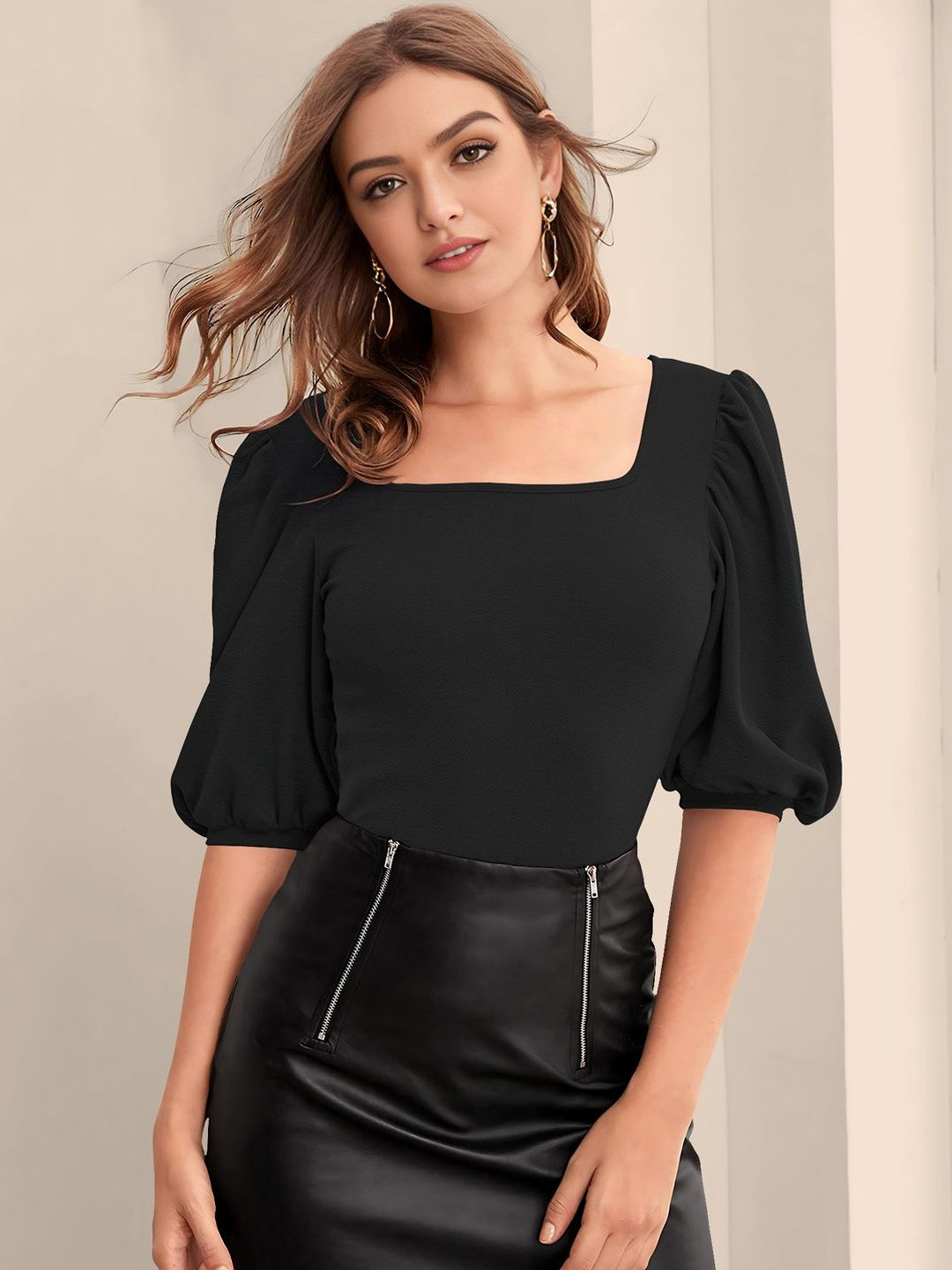 Maheshvi Puff Sleeve Top