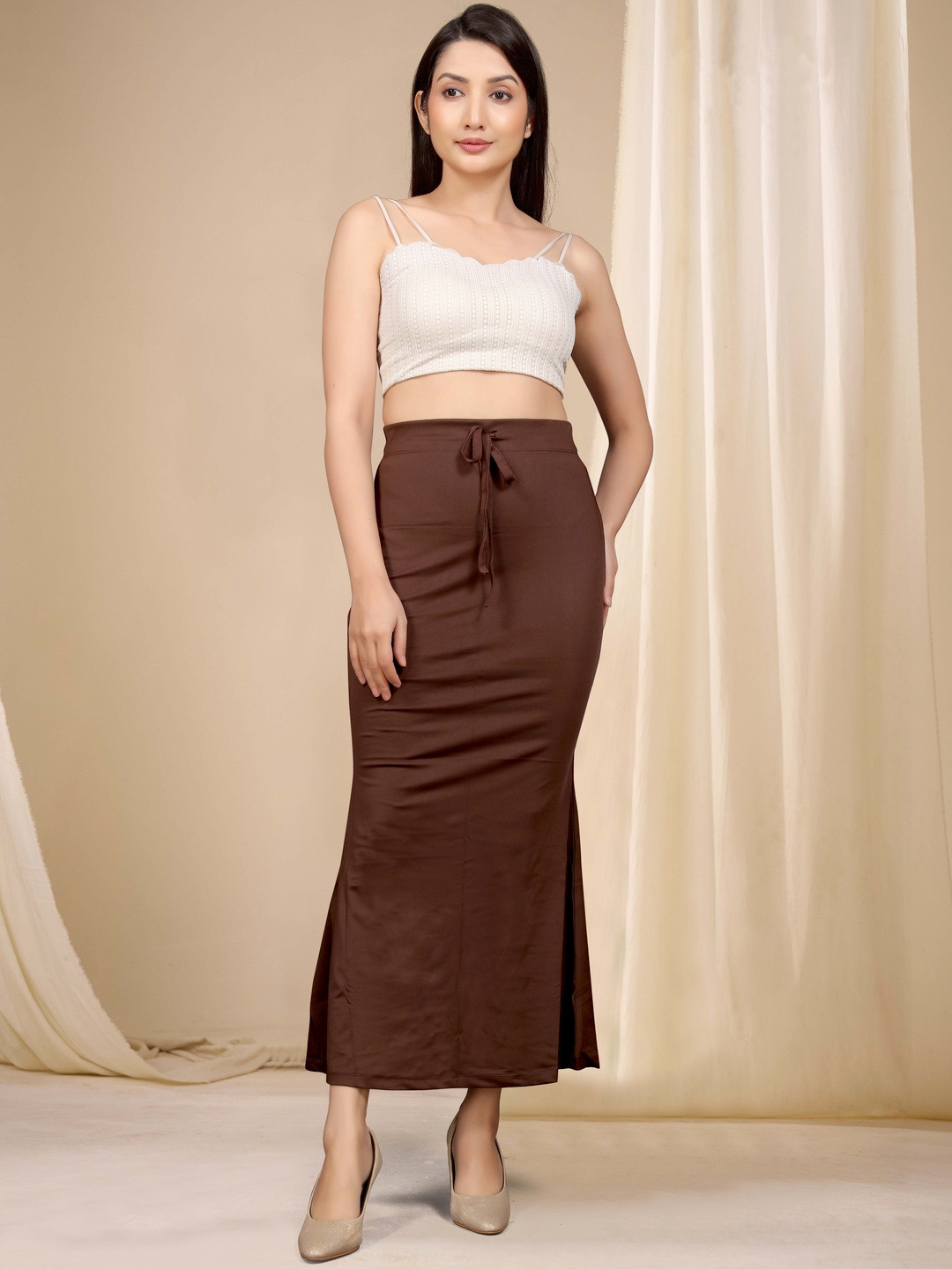 Rare Bello Side Slit Mermaid Saree Shapewear