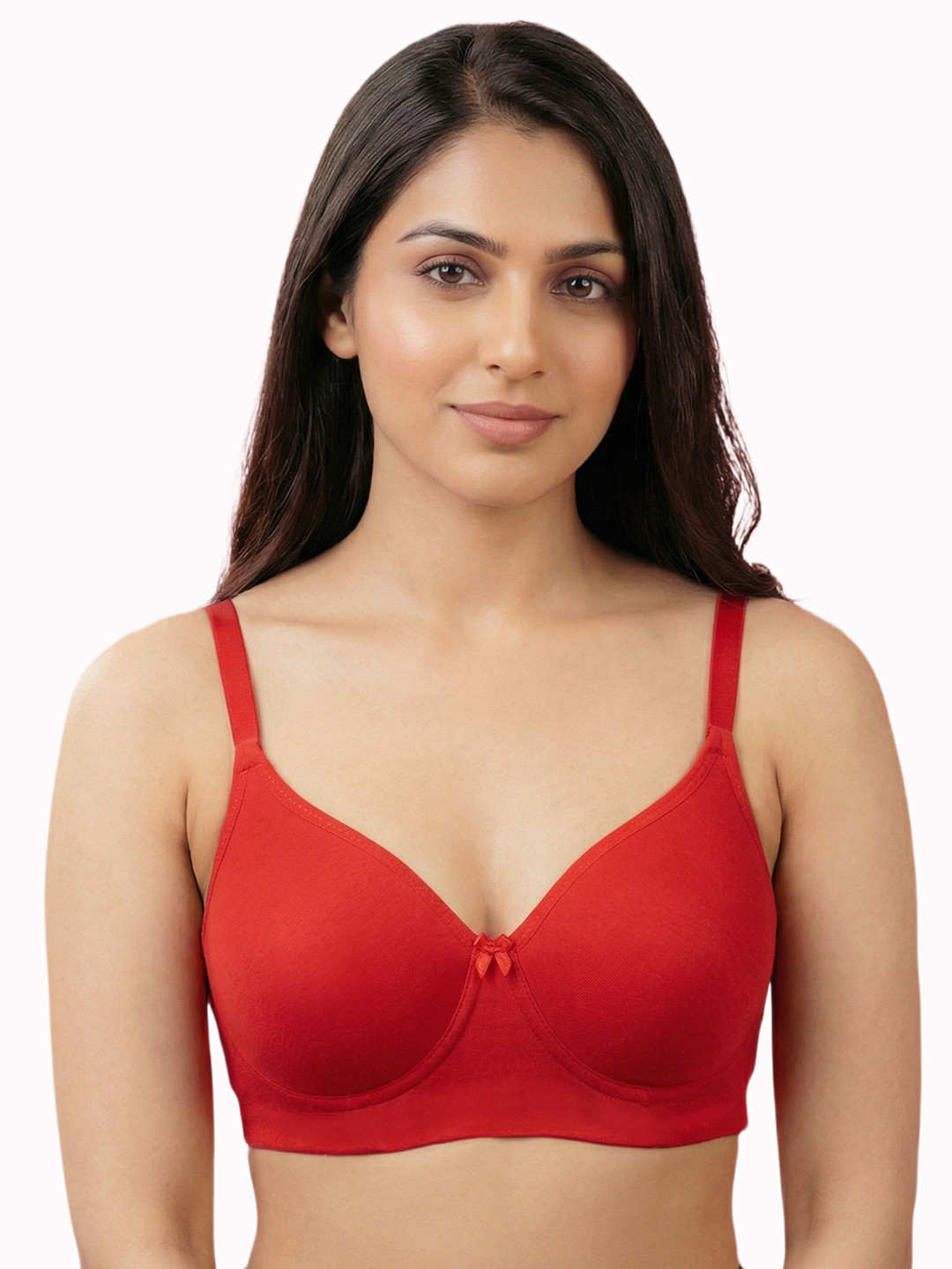 Invisi-Soft Cotton Padded Non-wired Full Coverage Everyday Bonded Bra