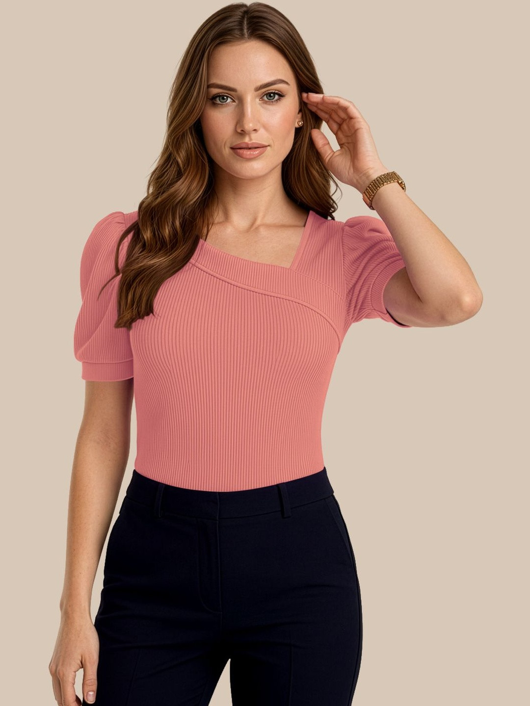 Navyankaa Bishop Sleeves Top
