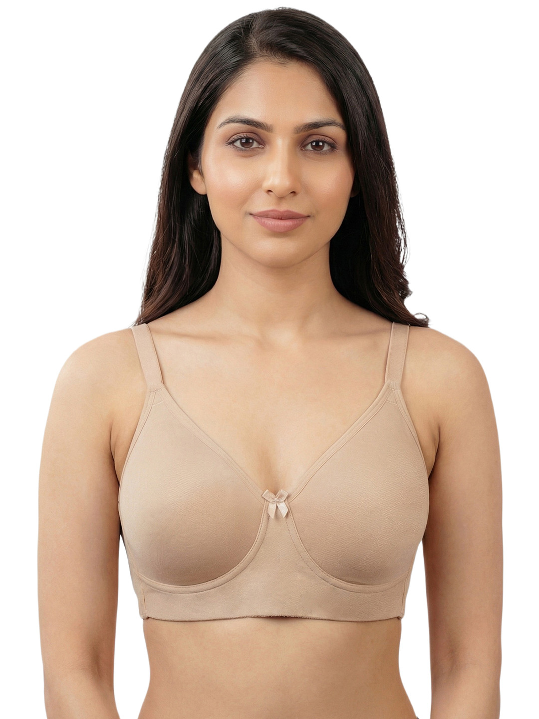 Invisisoft Cotton Padded Non-wired Full Coverage Everyday Bonded Bra