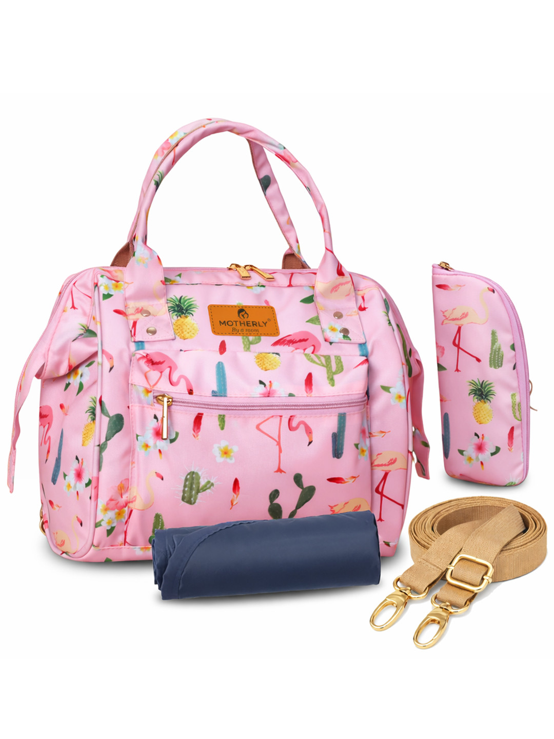 Motherly Nano Diaper Bag Combo Set with Accessories Diaper Bags For Baby