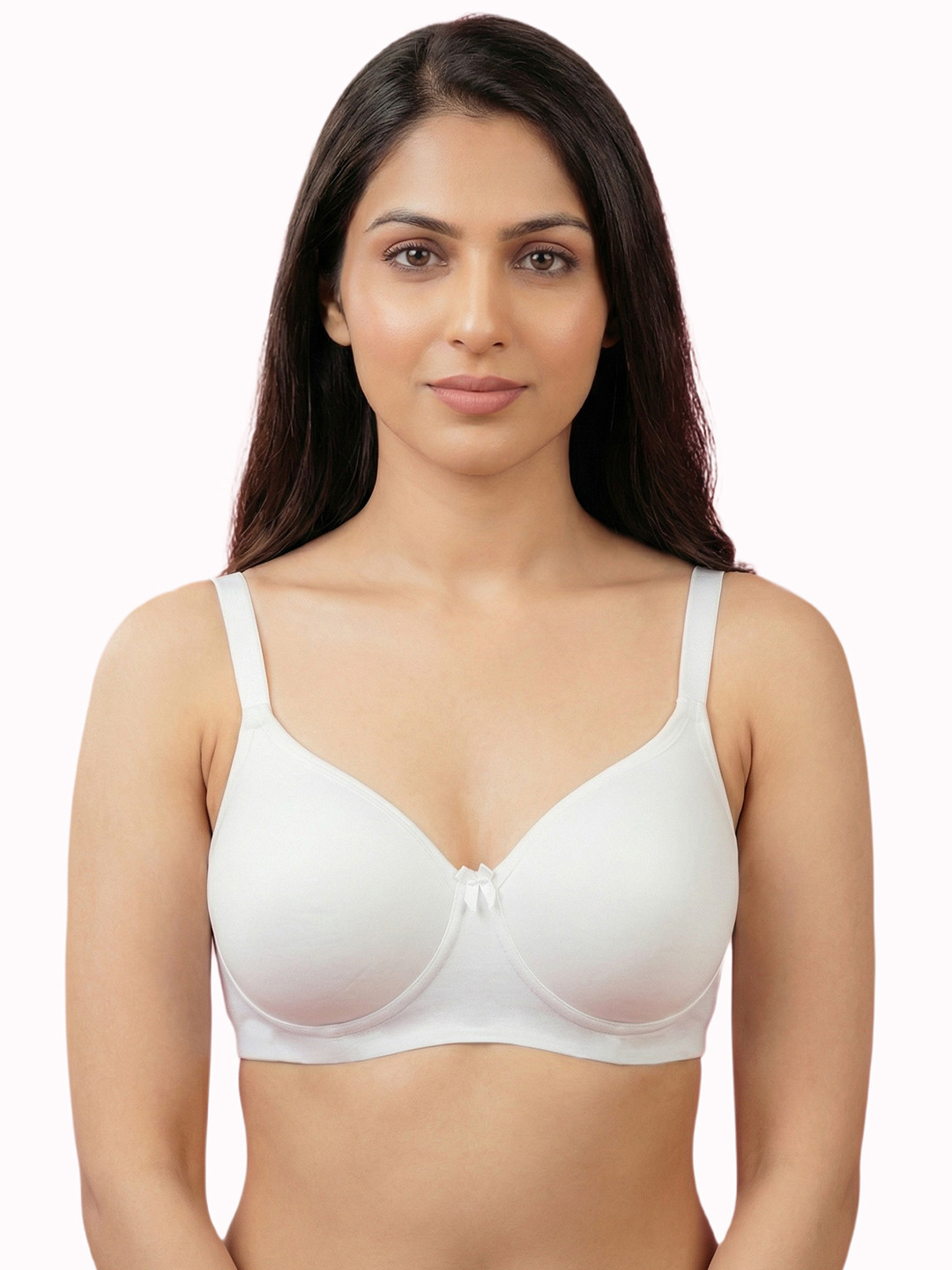 Invisi-Soft Cotton Padded Non-wired Full Coverage Everyday Bonded Bra