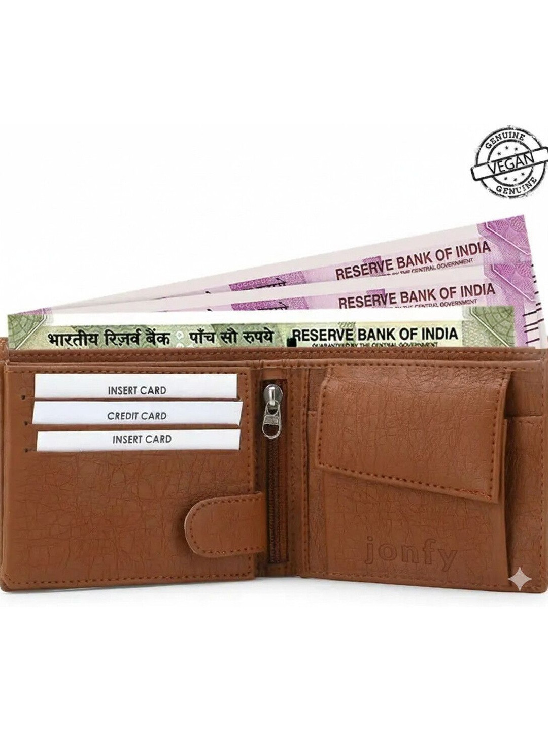 JONFY Men PU Wallets