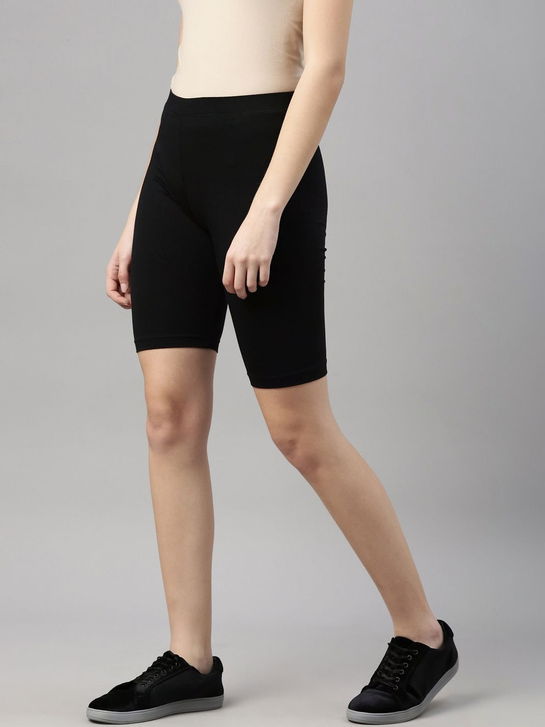 Seiyon Tex Women Little Krishna Slim Fit Cycling Shorts