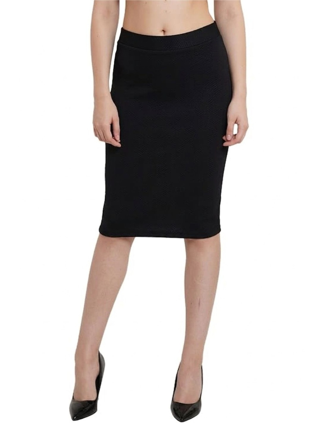 PINOVO Women Knee Length Pencil Skirt