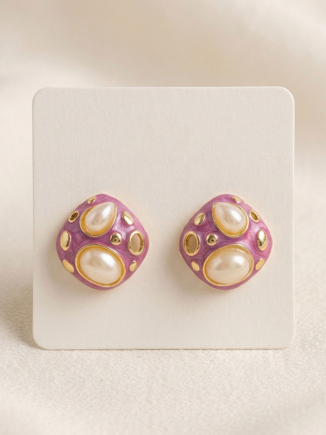 jueri Geometric Studs Earrings