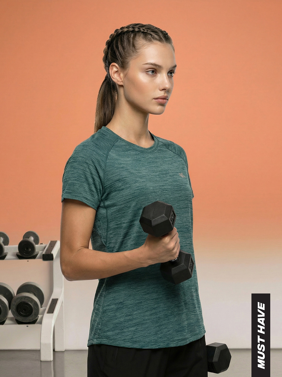 HRX by Hrithik Roshan Rapid-Dry Training T-shirt